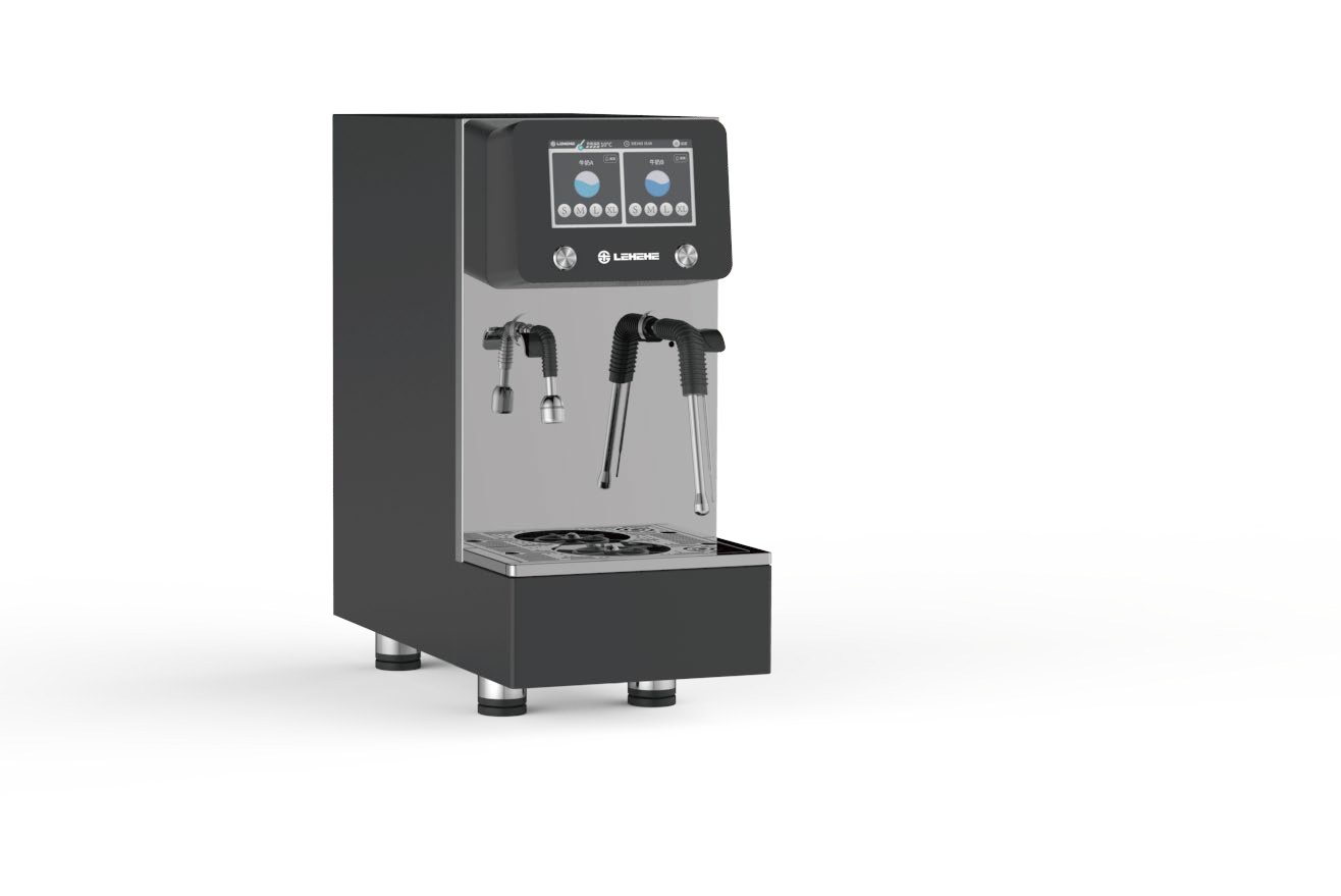 Dual Boiler Quantitative Milk Steamer with Hot Water Dispenser